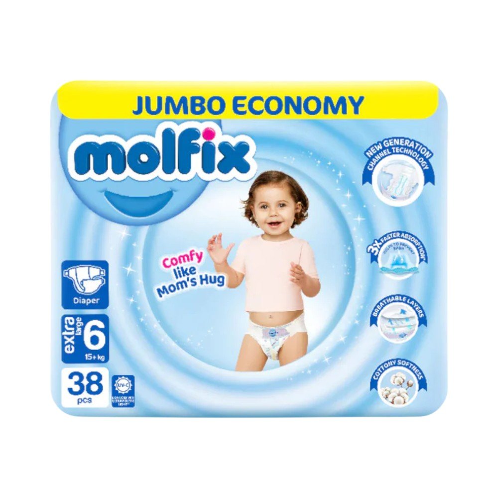 Molfix Baby Diapers Medium (30 Pieces)
